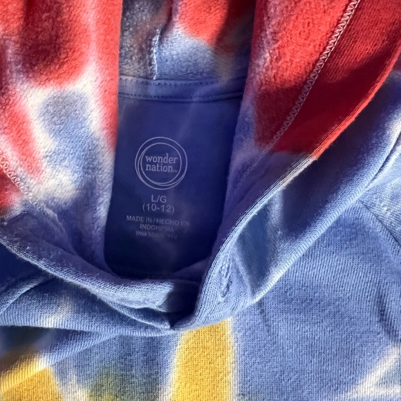 Tie dye hoddie unisex - Picture 3 of 3